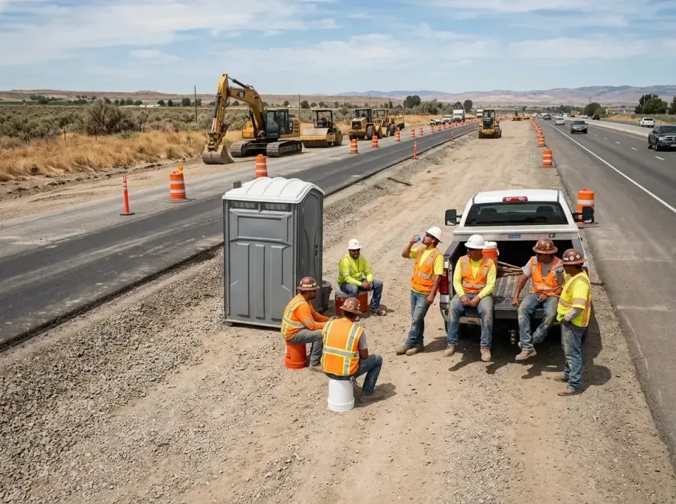 highway-road-construction-crew-007 — frequently asked questions, Porta Potty and Restroom Rentals in Clearwater, KS